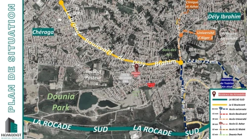Vente Appartement F4 Alger Dely brahim