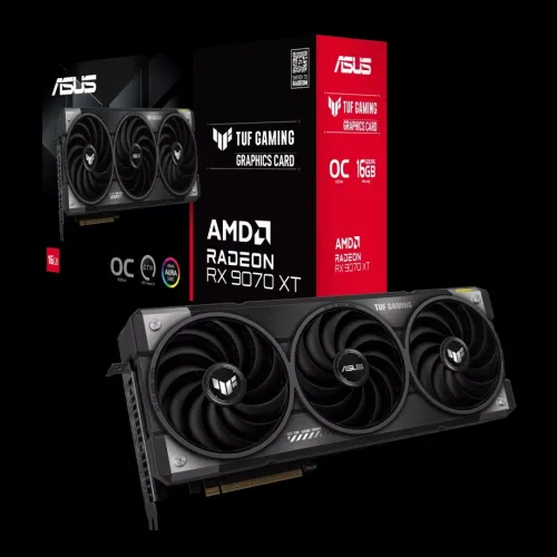 CARTE GRAPHIQUE ASUS TUF Gaming Radeon RX 9070 XT OC Edition 16GB GDDR6