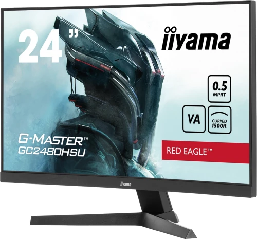 ECRAN GAMING IIYAMA G-MASTER GC2480HSU-B1 REG EAGLE 180HZ 0.5MS VA 24"