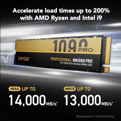 DISQUE SSD NVMe LEXAR NM1090 PRO GEN5