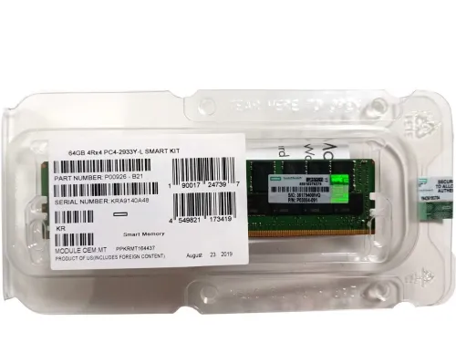 RAM SERVEUR HPE SK HYNIX 64GB 2933Y ECC R-DIMM MEMORY