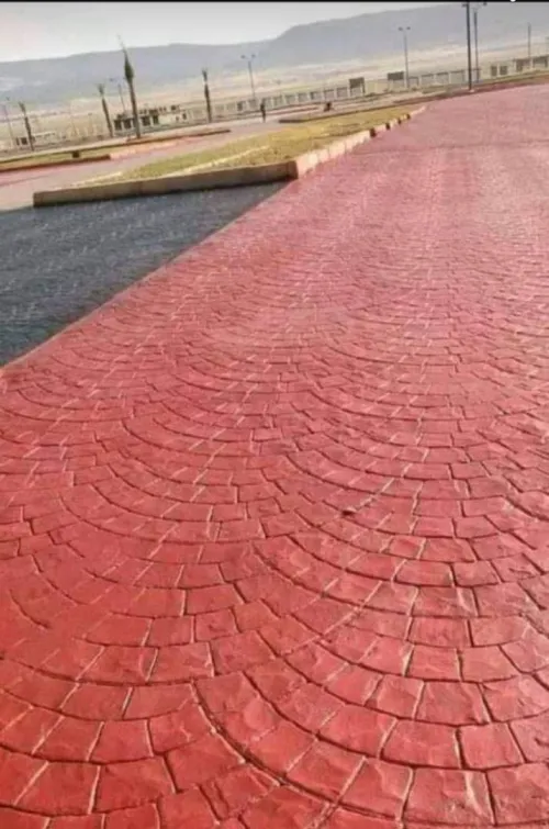 Béton imprimé 