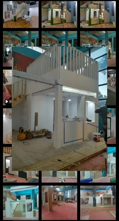 Location Mezzanine pour les stands d'exposition 