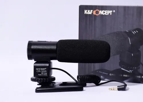 CM-500 Shotgun Microphone for DSLR Camera Video Photography