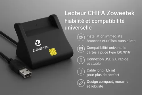 Lecteur carte de chifa 