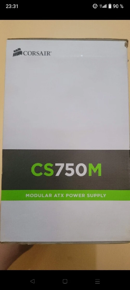 Alimentation corsair cs750m modular 750watt 80+gold 