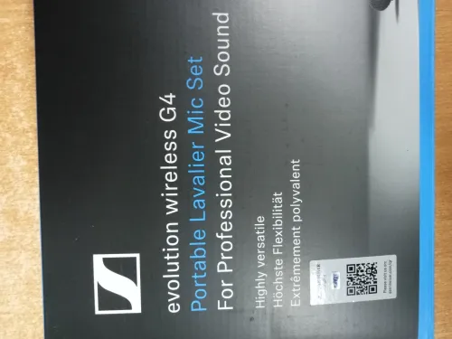 Micro cravate Sennheiser ew112p G4-A