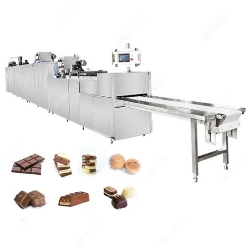 Ligne production du chocolat et chips