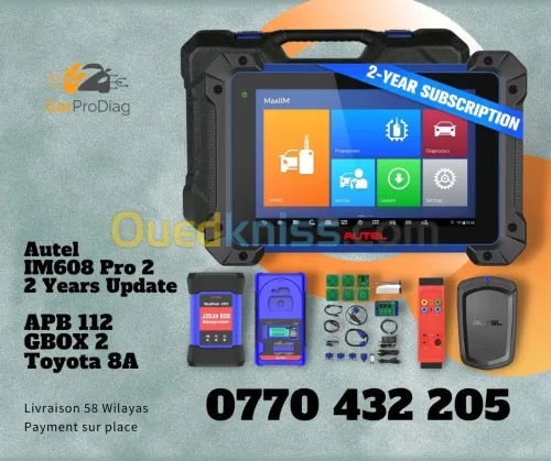 Autel IM608 Pro 2 Mise à Jour 2 ans 
