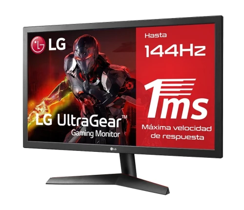 Écran Gaming LG 24GN53A - 24" - 144 Hz - 1 ms - GtG