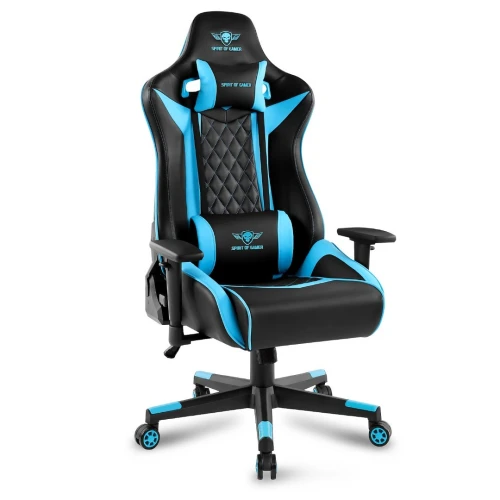 Chair Spirit of Gamer Crusader Black & Blue