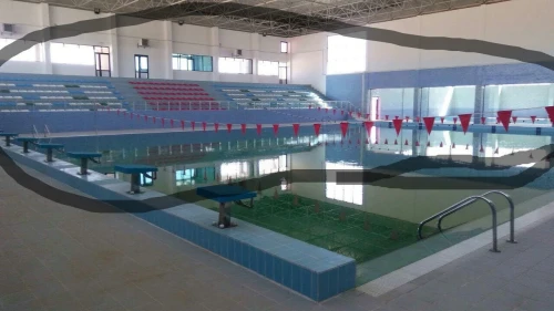 Faïence piscine et mosaïque