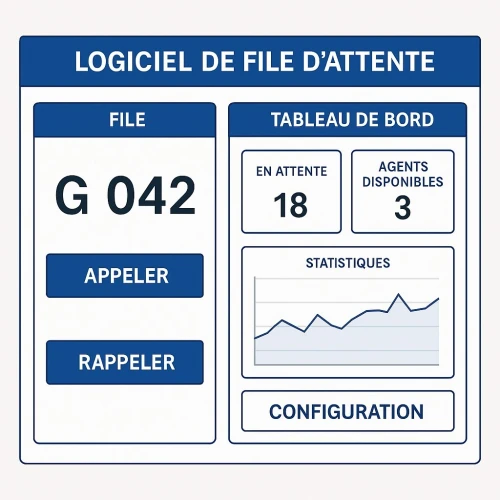 SYSTEME DE GESTION DE FILE D'ATTENTE INFORMATISEE