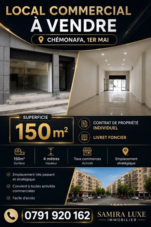 Vente Local Alger Belouizdad