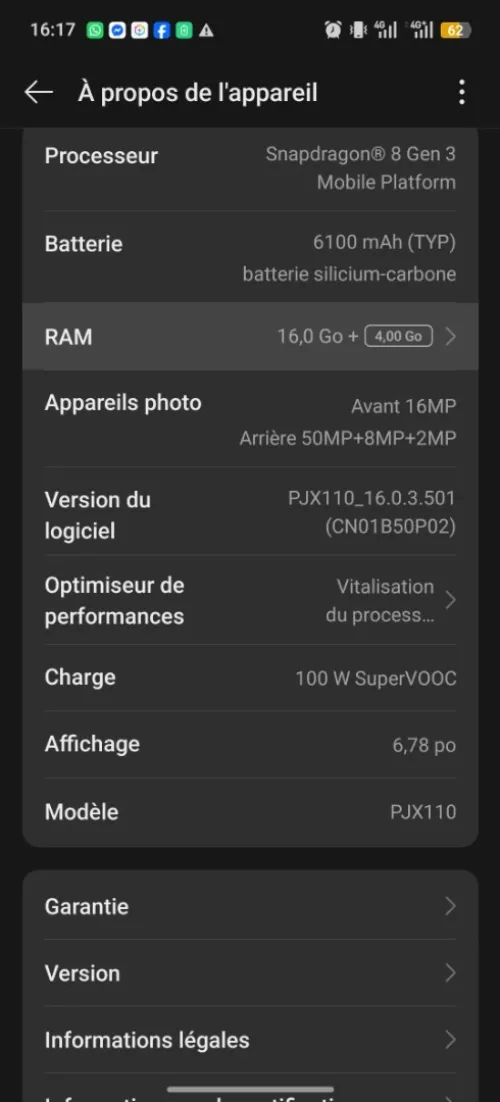 One plus Ace 3 pro