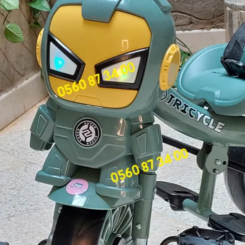 Tricycle Bébé Musical Évolutif 3en1 avec Poussette et Vélo Enfant 1 à 5 Ans | Vélo Poussette Bébé avec Musique | Trycicler Vélo Poussette Musical Bébé Enfant 1 à 5 Ans