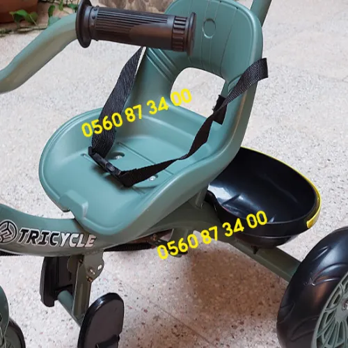Tricycle Bébé Musical Évolutif 3en1 avec Poussette et Vélo Enfant 1 à 5 Ans | Vélo Poussette Bébé avec Musique | Trycicler Vélo Poussette Musical Bébé Enfant 1 à 5 Ans