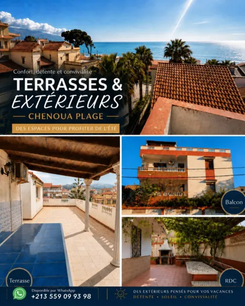 Location Appartement Niveau de villa F3 Tipaza Tipaza