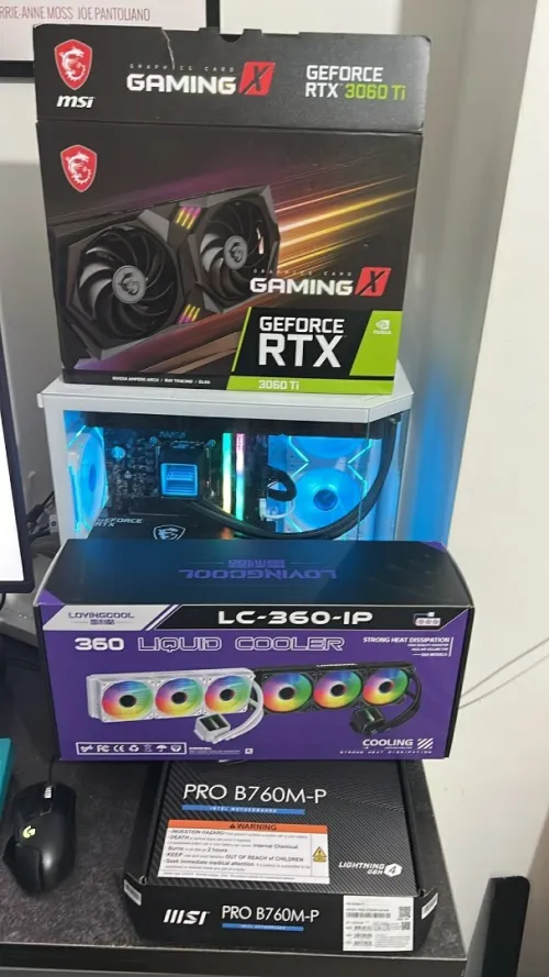 PC GAMING WORKSTARTION 32 GB DDR5 RTX 3060 TI GAMING X + ECRAN MATOS 2K 27 POUCE