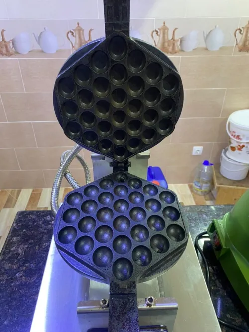 Pack machine bubble waffle, tompereuse chocolat & press argume