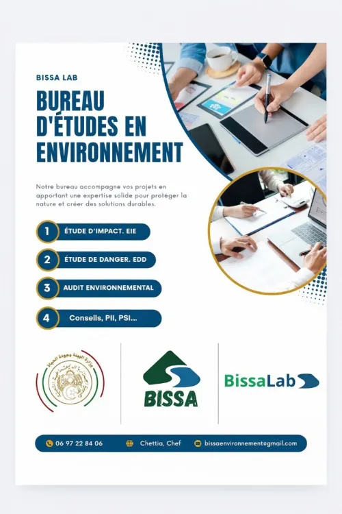 Bureau d'études et conseils en Environnement