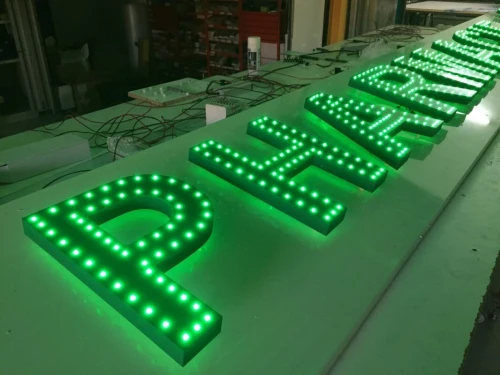 alucobond Lettre lumineuse 3D