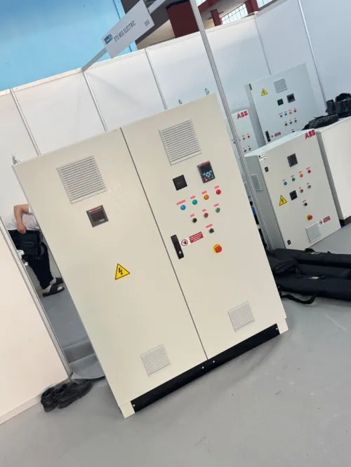 Armoire demarrage progressif 200 kw  pour pompe 185 kw 