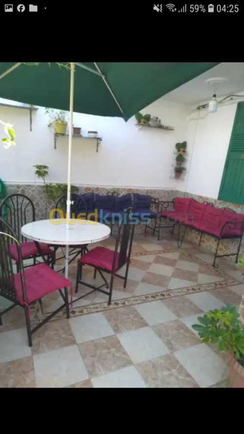 Location vacances Bungalow F5 Béjaïa Tichy