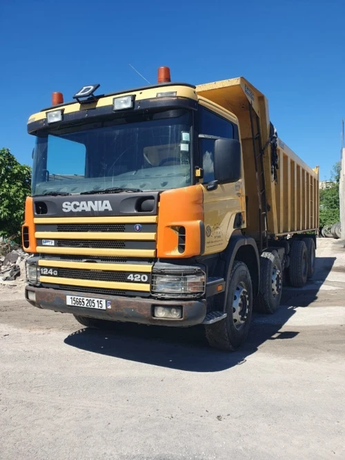 Scania 8x4 benne 2005