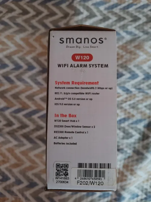 Wifi Alarm System SMANOS