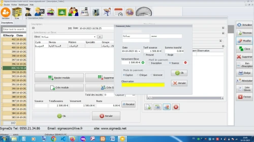 Logiciel gestion ecole privée et formations