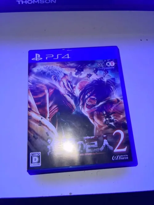 Cd ps4 attack on titan 1 et 2