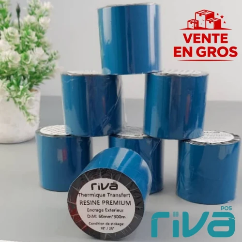 Fournisseur pour vente en gros des Rubans Transfert Thermique RIVA Qualité Premium pour Impression d Étiquettes et Codes Barres