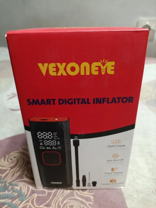 GONFLEUR DE PNEU PORTABLE SMART 3-EN-1 & POWER BANK TORCHE