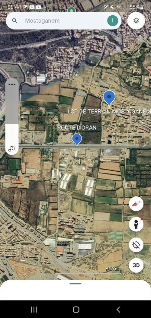 Vente Terrain Mostaganem Mezghrane