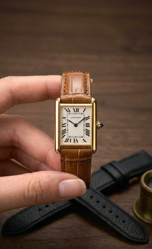 Montre de luxe Cartier Tank 34 mm