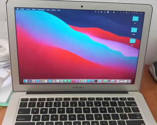 Macbook air 2017 13.3" 8Gram i5 stockage 128g cycle de batterie 700 clavier lumineux