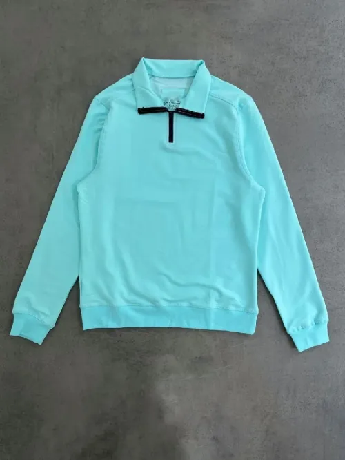 High neck-zip shirt 