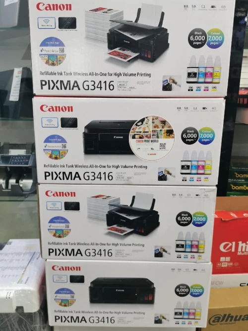 Imprimante Canon Jet Encre Pixma G3410 / g3416 Wifi / Réservoir