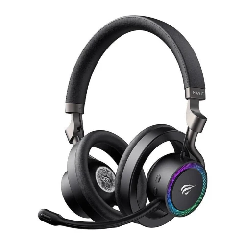 CASQUE GAMING HAVIT FUXI-H8 RGB (BLACK / WHITE)