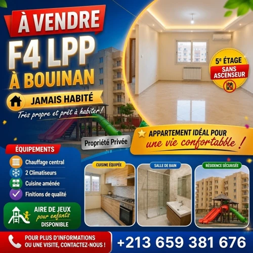 Vente Appartement F4 Blida Bouinan