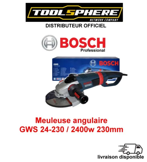 Meuleuse angulaire GWS 24-230 / 2400w 230mm Professional / Meuleuse angulaire Bosch