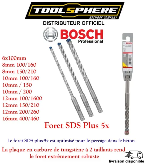 Foret SDS Plus max-5 Bosch