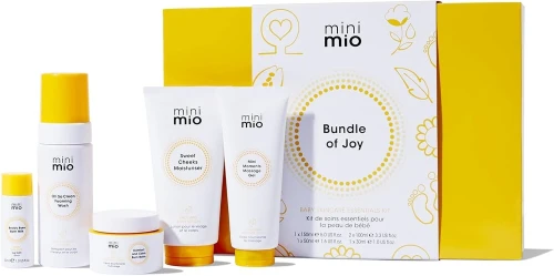 Soins et crème hydratante bébé mini mio 