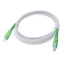 cable fibre optique blanc 20m 30m 