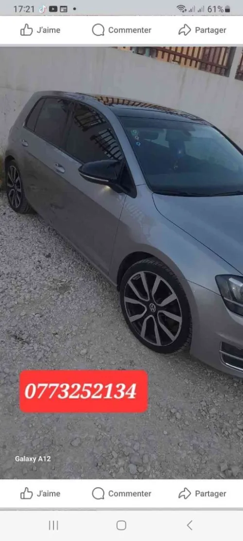 Volkswagen Golf 7 2017 lacara