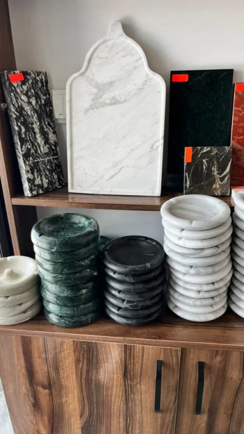 Objet décoratif en marbre 