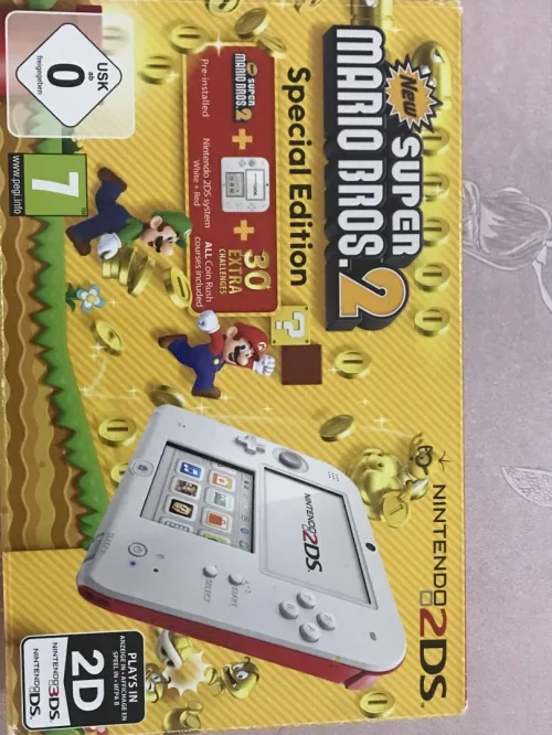 nintendo 2ds new super mario bros 2 special Edition + super mario maker 3ds