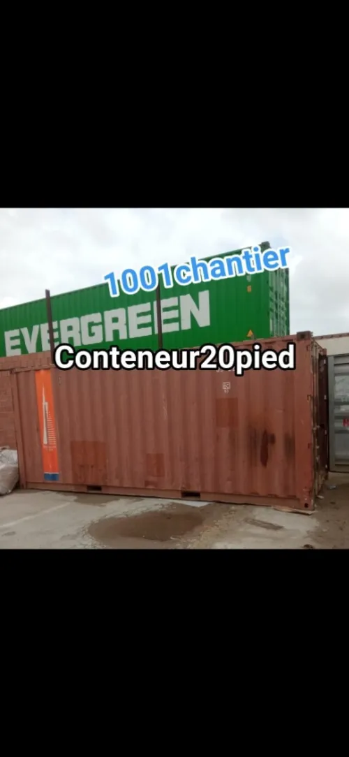 Conteneur 20pied et 40pied