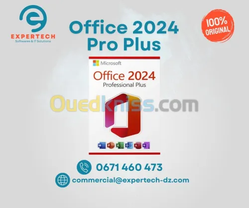 Licence Microsoft Office 2024 Professionnel Plus Original